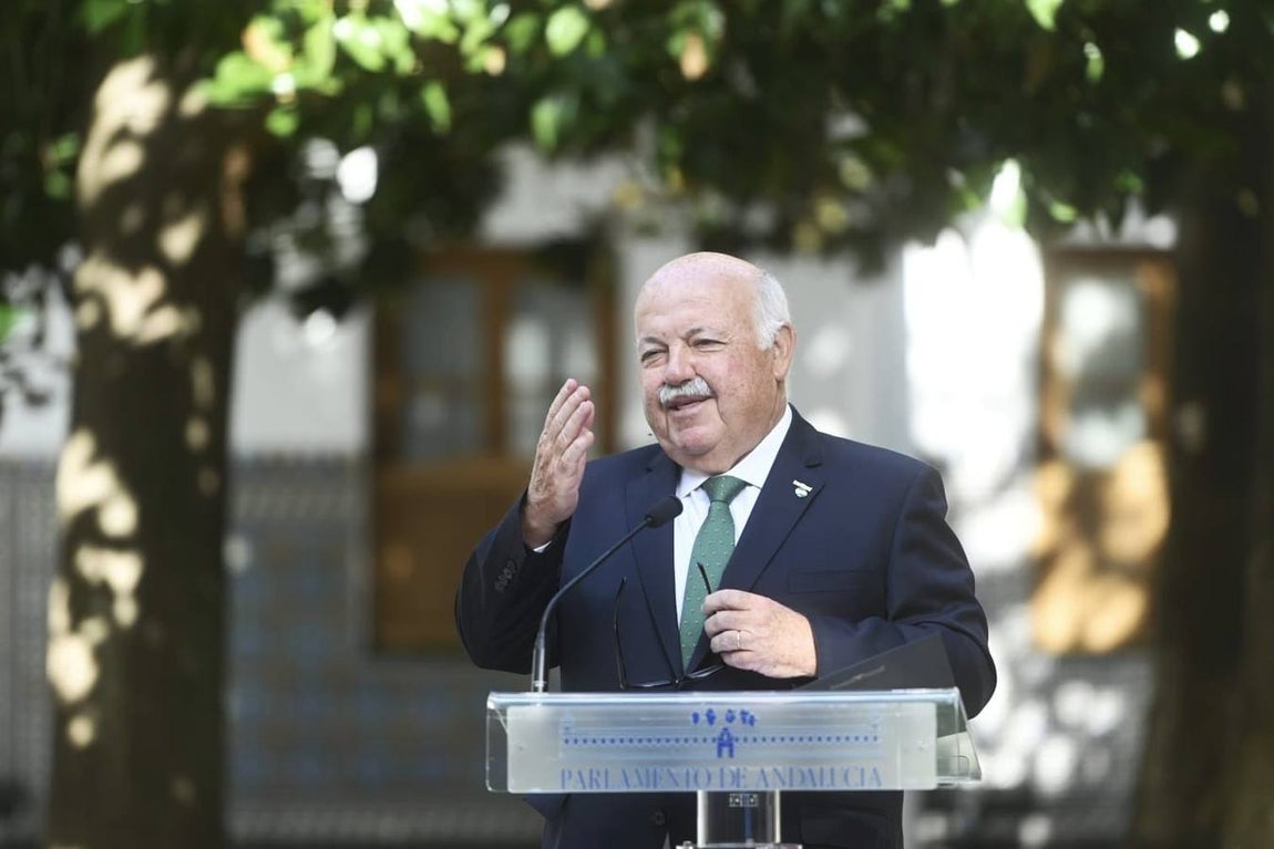 Homenaje del Parlamento Andaluz a Blas Infante en el 139 aniversario de su nacimiento