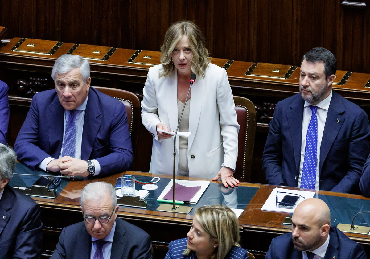 La primera ministra italiana, Giorgia Meloni