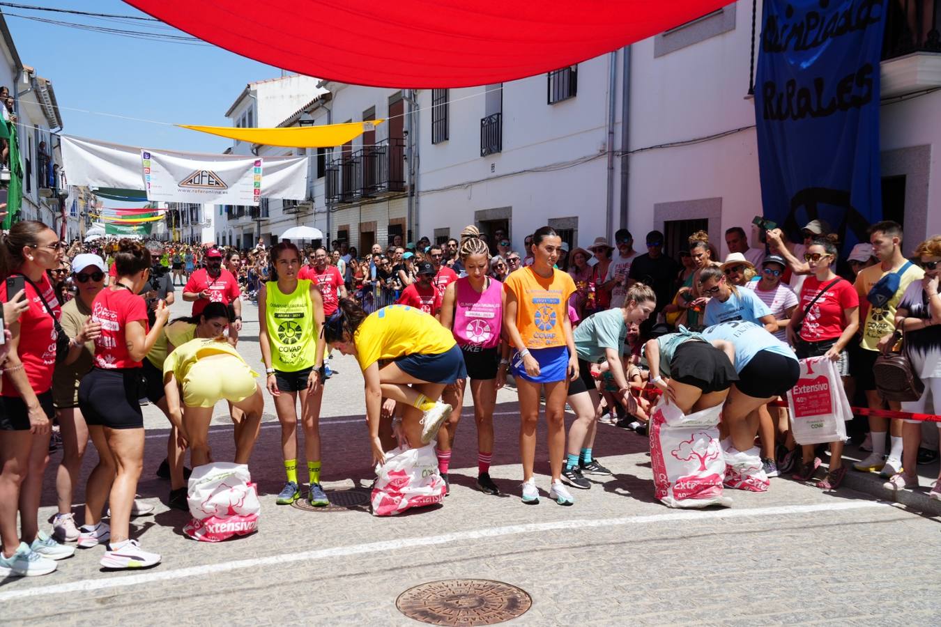 La alegría de las Olimpiadas Rurales de Añora, en imágenes