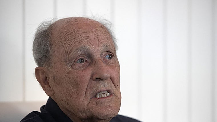 Carlos Pera, en un momento de la entrevista