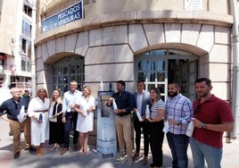 Alicante estrena surtidores de agua fresca en la calle como las antiguas fuentes públicas