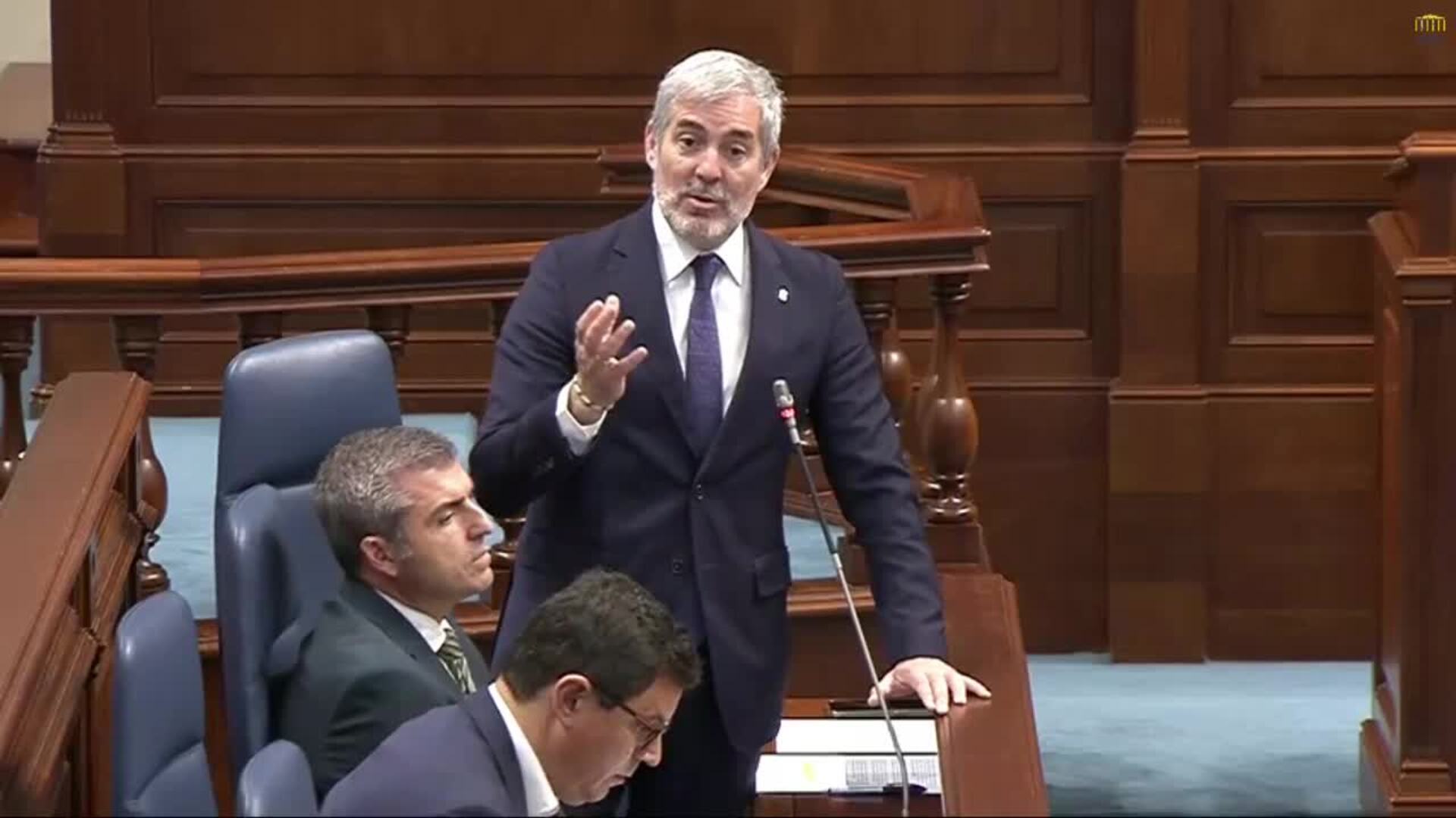 Clavijo subraya que Canarias está en contra de la condonación de la deuda a Cataluña