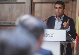 Mazón replica al Gobierno con datos: «La Comunidad Valenciana tiene 317 plazas y 481 menores inmigrantes acogidos»