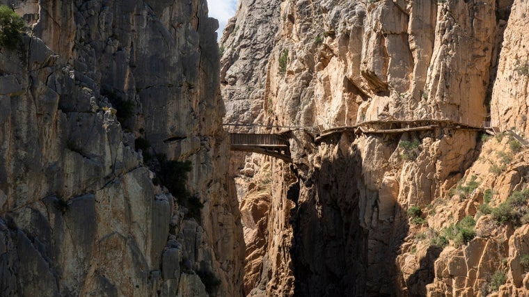 Puente colgante del Caminito del Rey