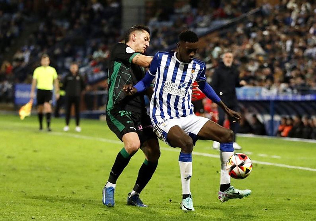 Carracedo, en la visita del Córdoba CF al Recreativo la pasada temporada