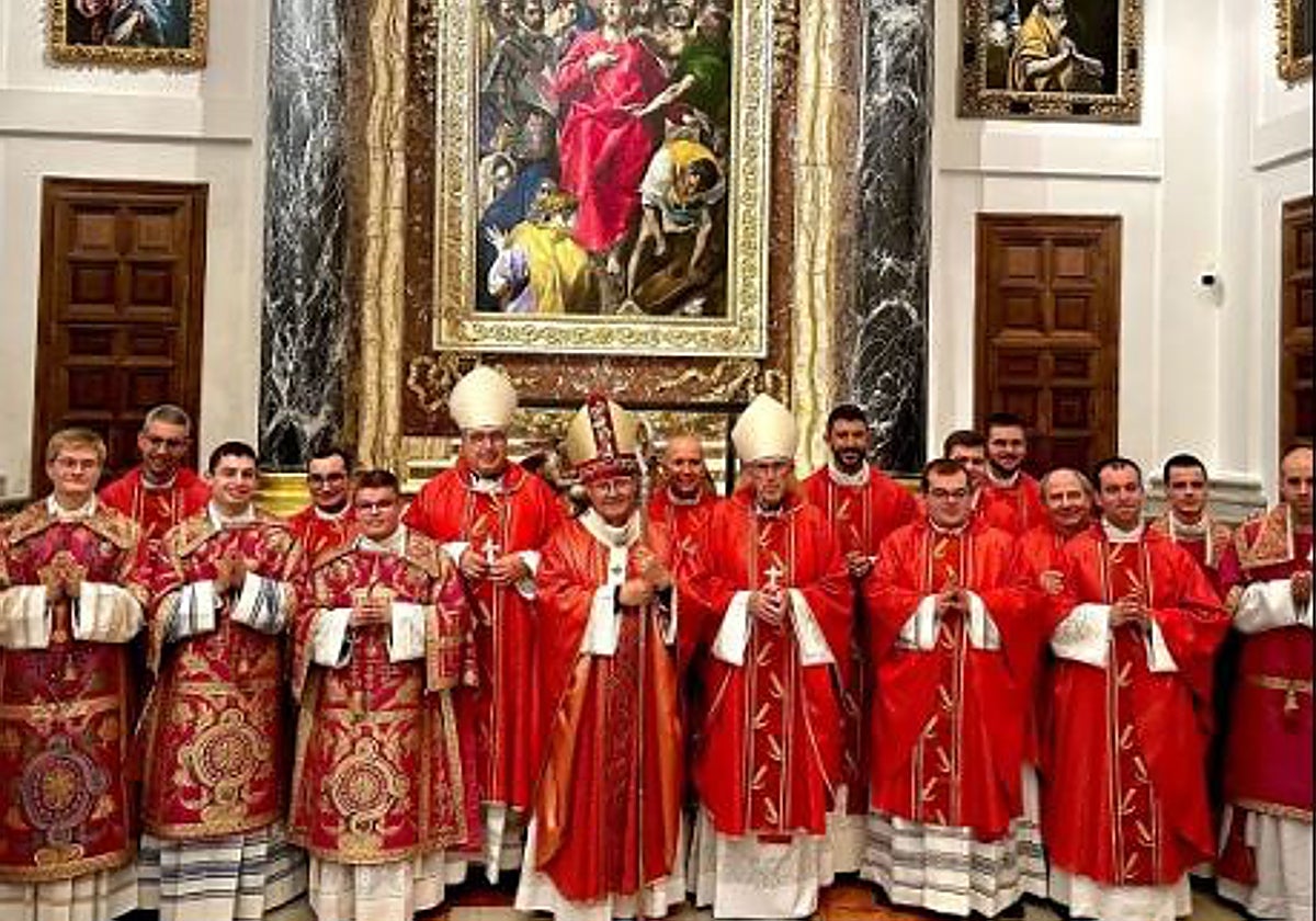 Los últimos sacerdotes ordenados por el arzobispo de Toledo