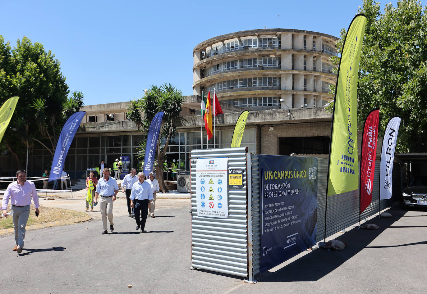Las obras del Campus de FP en la antigua Escuela de Agrónomos de Córdoba