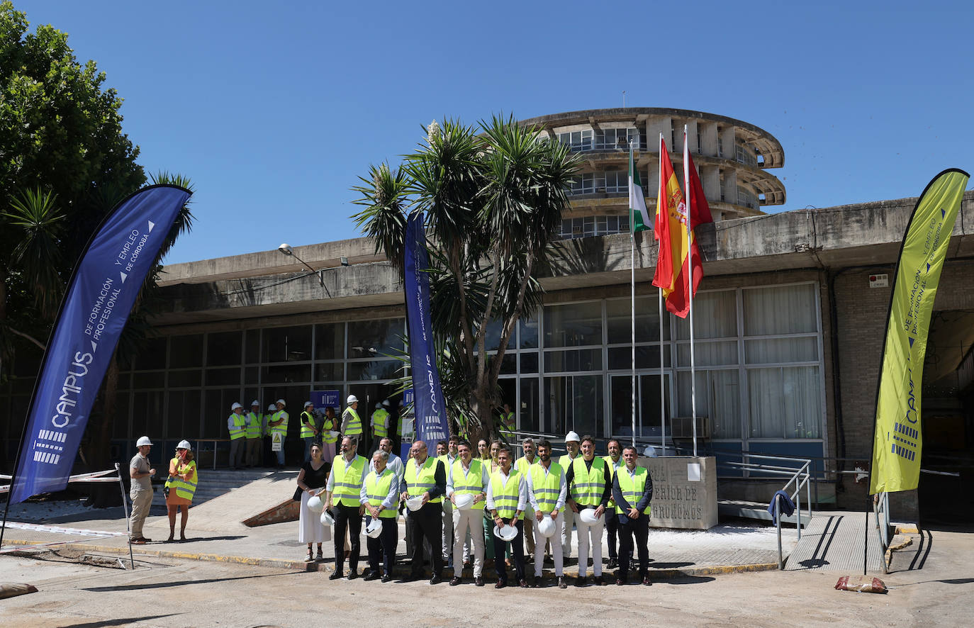 Las obras del Campus de FP en la antigua Escuela de Agrónomos de Córdoba