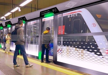 Trenes sin conductor y paneles anticaída: el Metro de Madrid se renueva