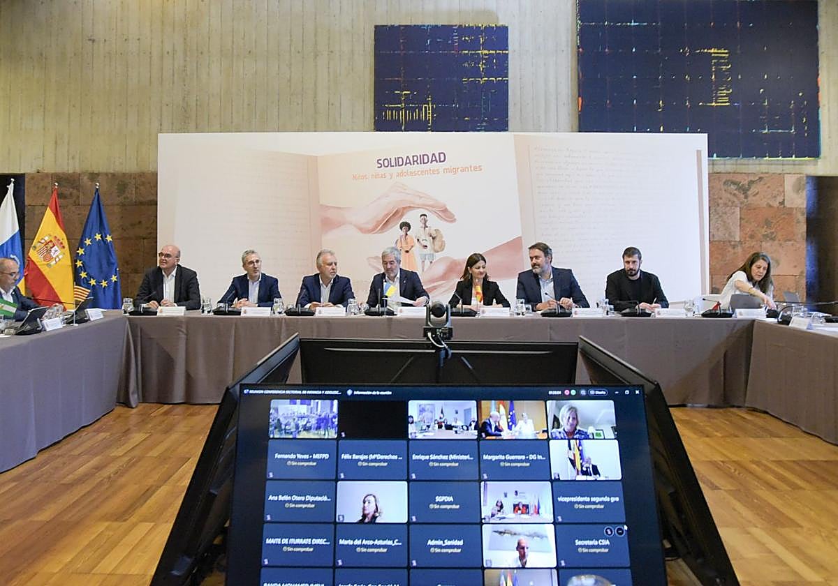 La reunión de la Conferencia Sectorial, celebrada en Santa Cruz de Tenerife