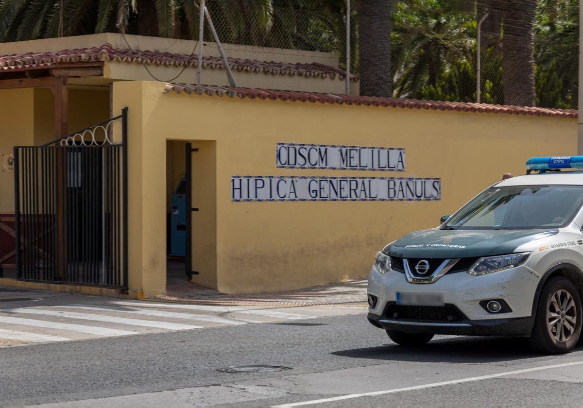 El Centro Deportivo Social y Militar de la Hípica de Melilla en el que se ha producido el fallecimiento de una menor de 6 años