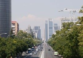 El soterramiento del norte de la Castellana bajo una pradera estará listo en la primavera de 2027