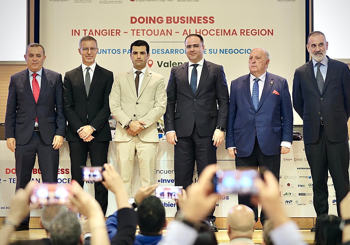 Imagen tomada durante el Encuentro Empresarial «Doing Business in Tanger-Tetouan-AlHoceima Region, en Valecia
