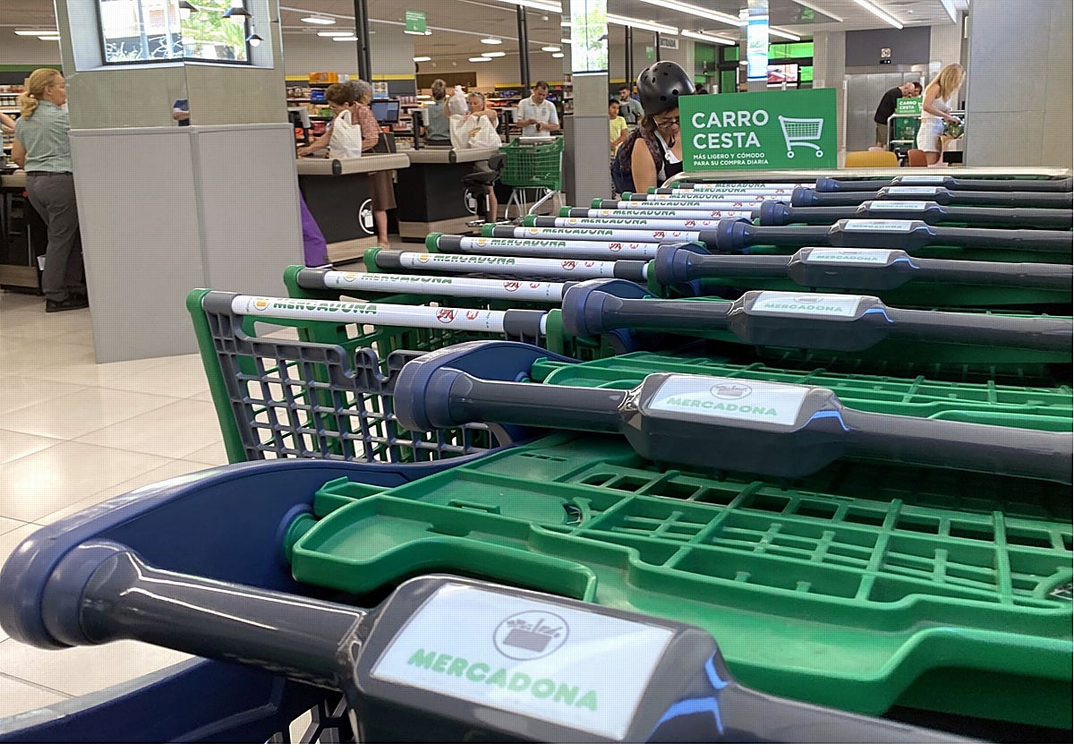 Imagen de un supermercado de Mercadona en Alicante