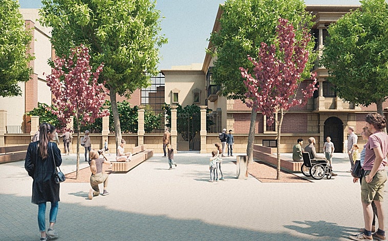 Imagen principal - Imágenes del proyecto del futuro Paseo de Almería 