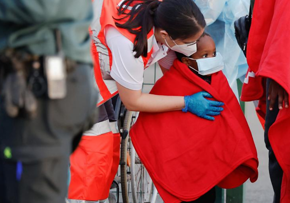 Emergencias atiende a un menor rescatado en febrero de 2023