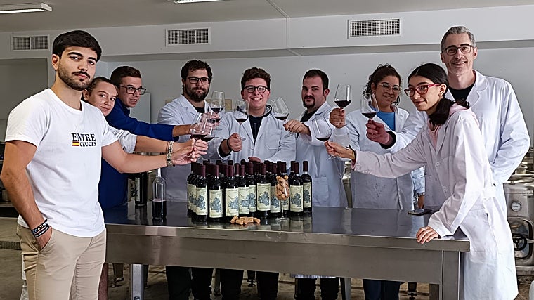 Alumnos del ciclo de Alimentación en Montilla