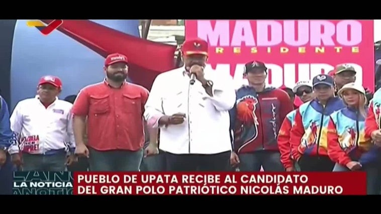 Presidente de Bielorrusia augura "una gran victoria" para Maduro en elecciones venezolanas