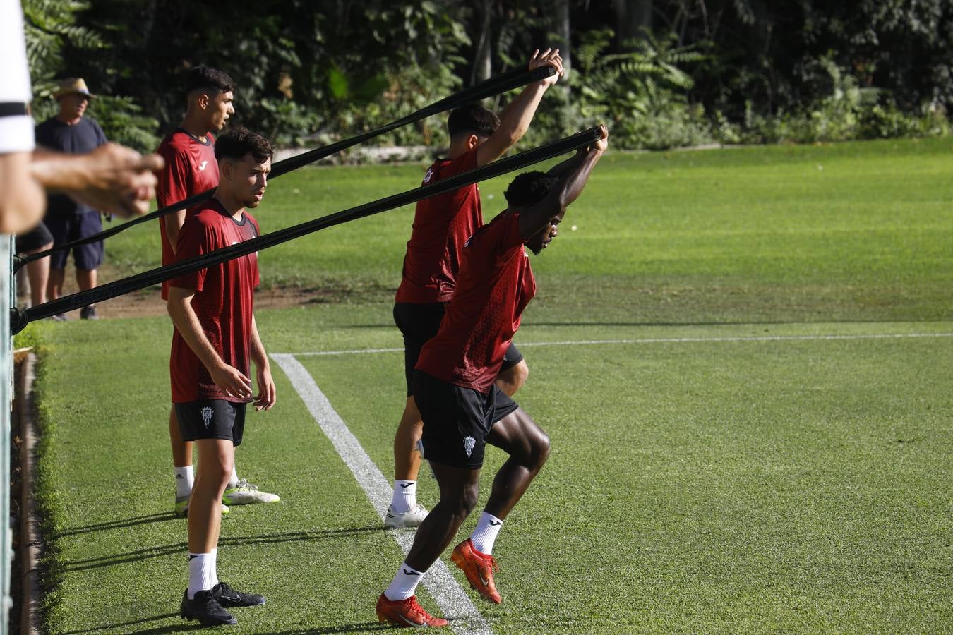 Las mejores imágenes del primer entrenamiento de pretemporada del Córdoba CF