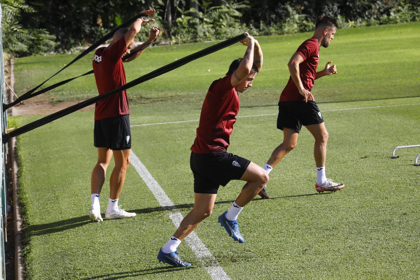 Las mejores imágenes del primer entrenamiento de pretemporada del Córdoba CF