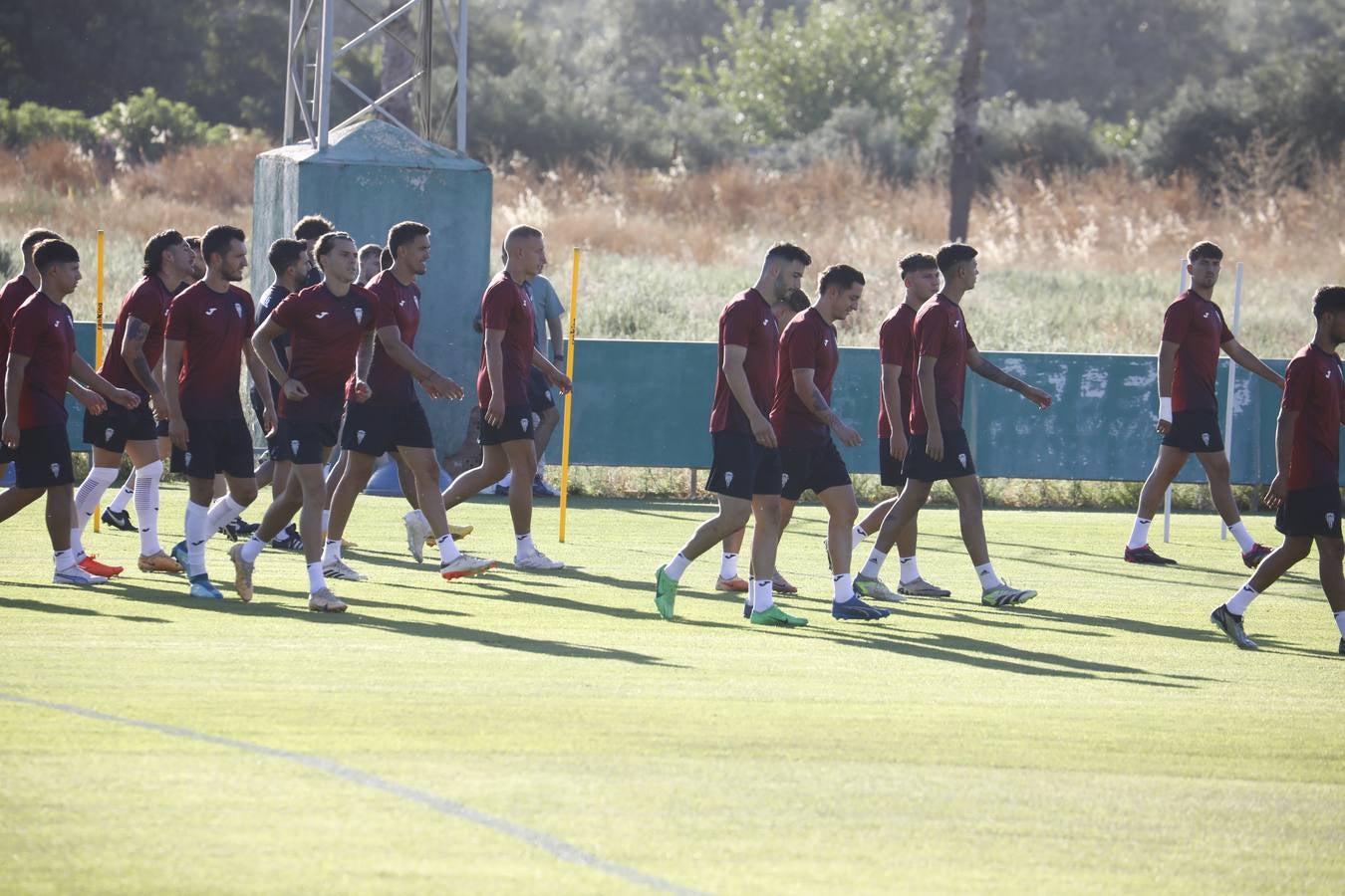 Las mejores imágenes del primer entrenamiento de pretemporada del Córdoba CF
