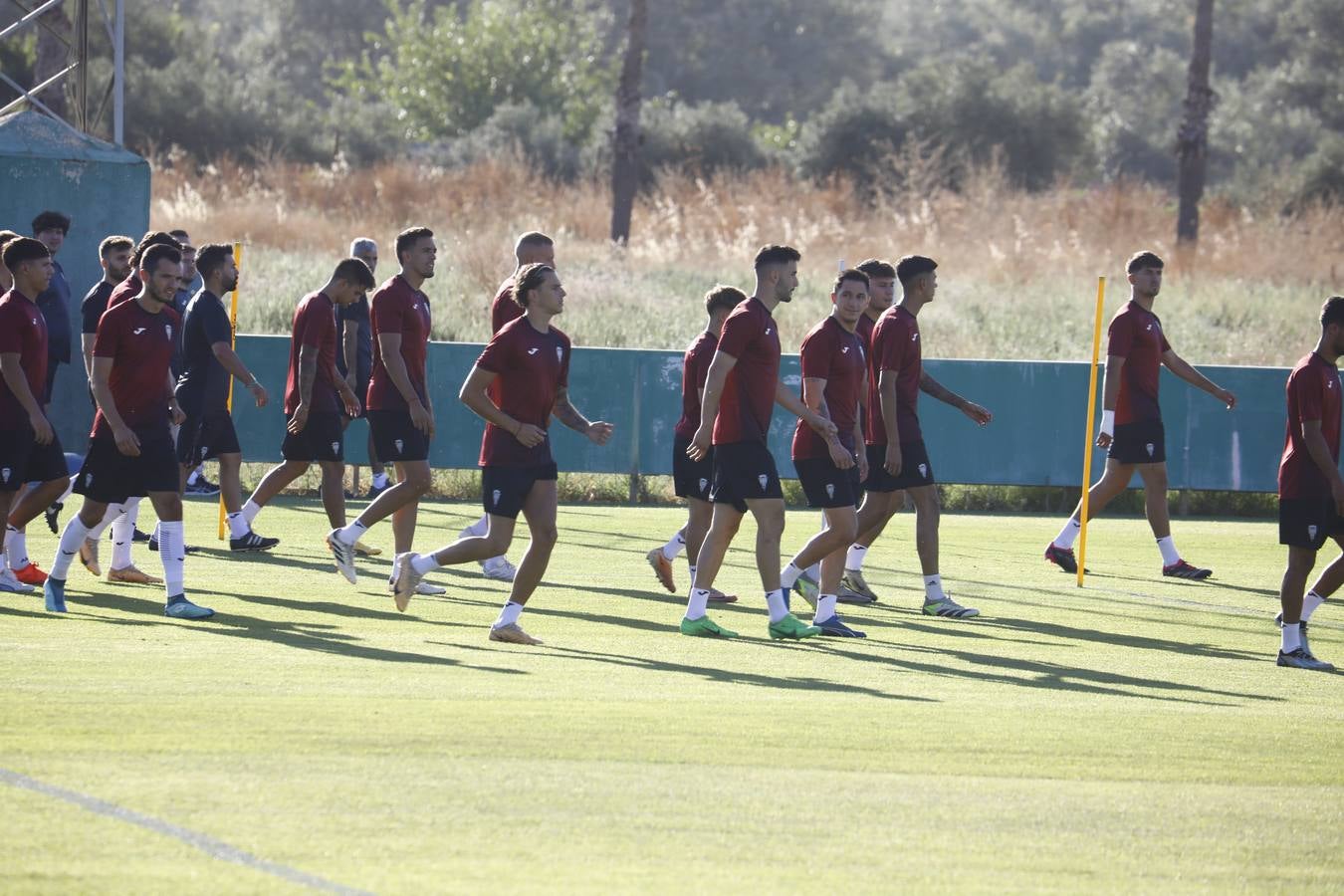 Las mejores imágenes del primer entrenamiento de pretemporada del Córdoba CF