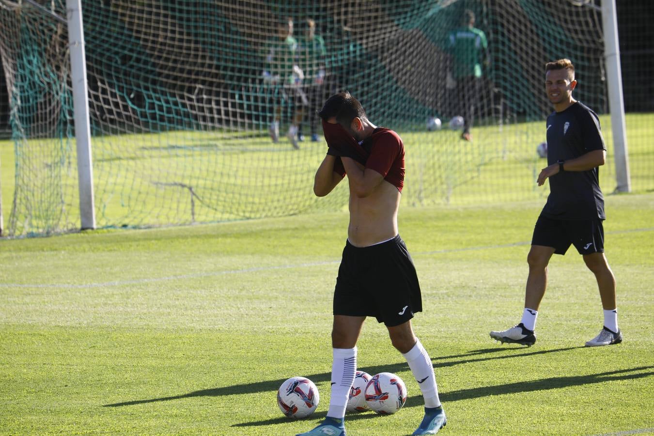 Las mejores imágenes del primer entrenamiento de pretemporada del Córdoba CF