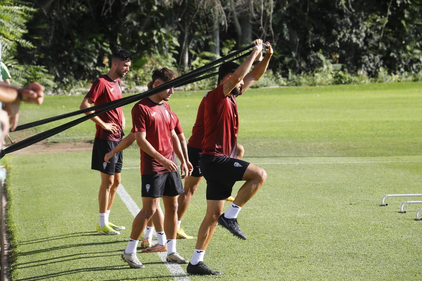 Las mejores imágenes del primer entrenamiento de pretemporada del Córdoba CF