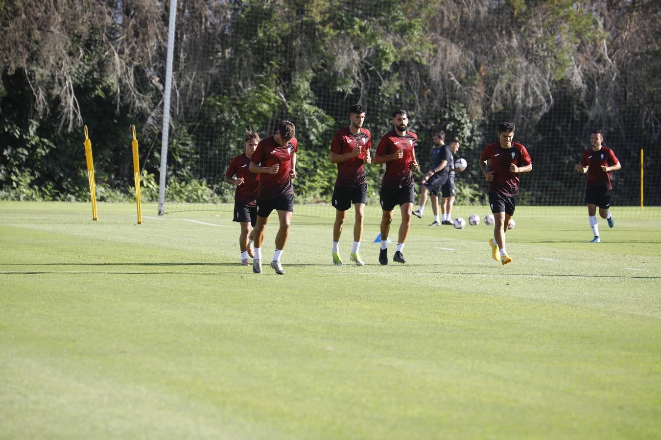 Las mejores imágenes del primer entrenamiento de pretemporada del Córdoba CF