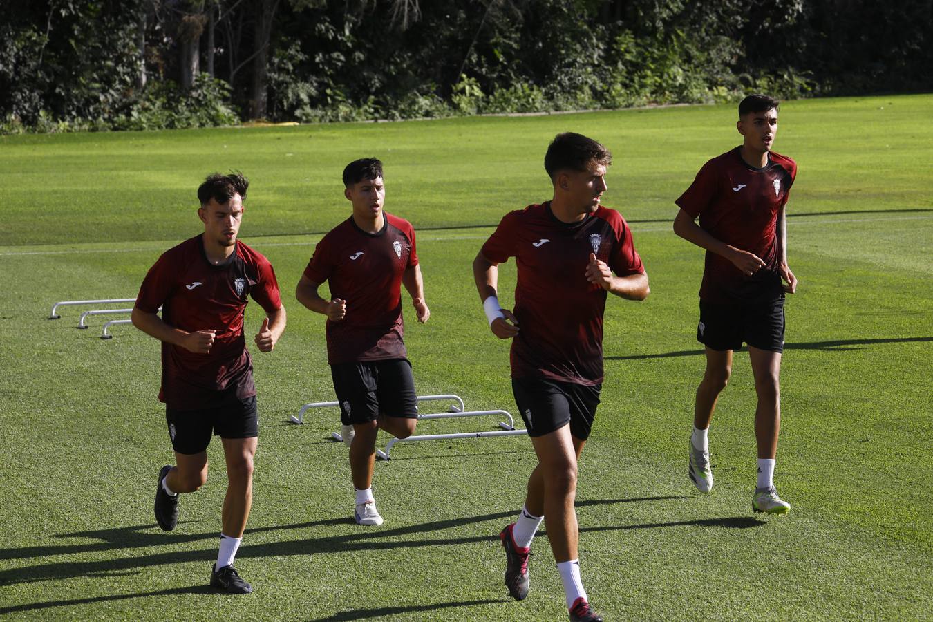 Las mejores imágenes del primer entrenamiento de pretemporada del Córdoba CF