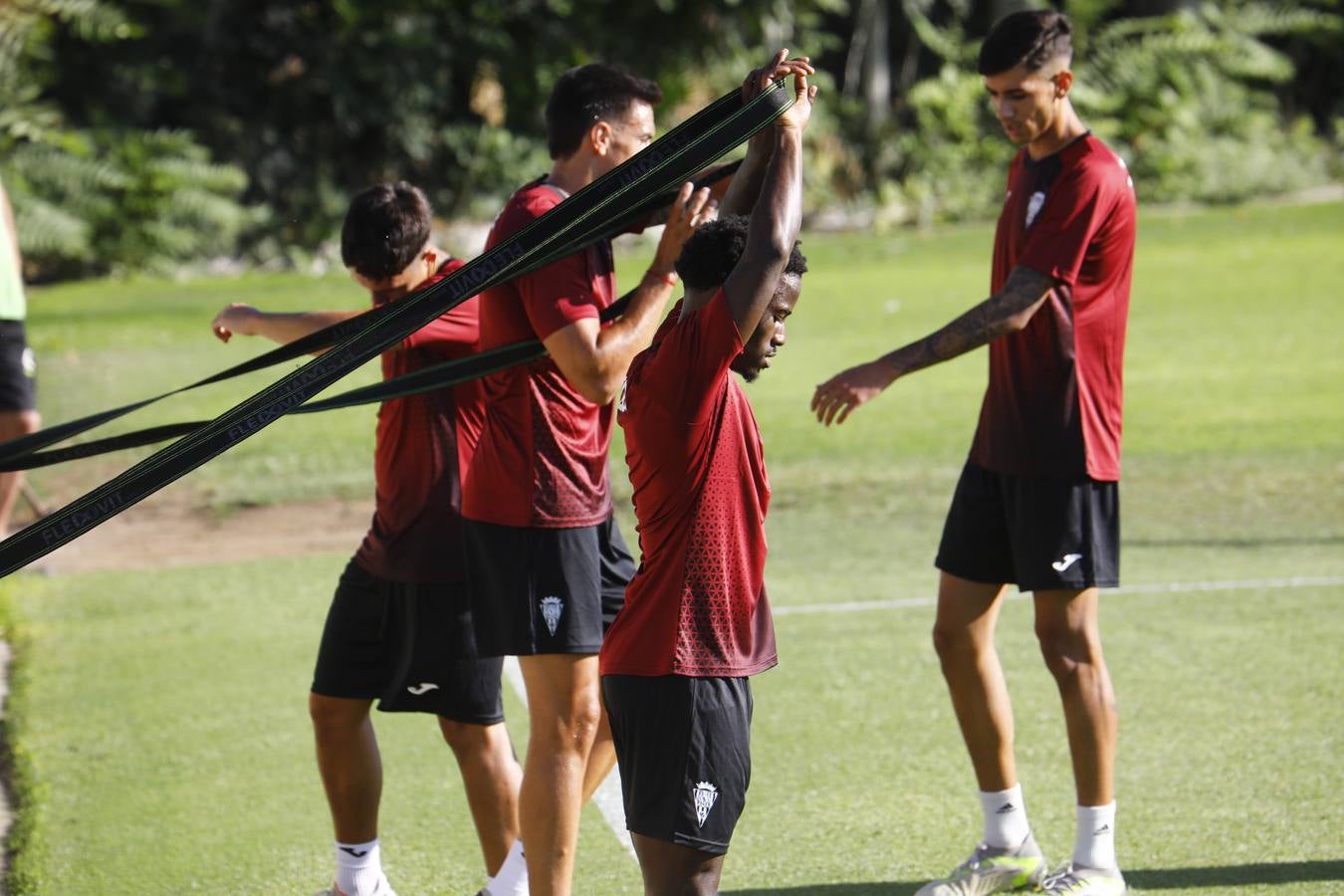 Las mejores imágenes del primer entrenamiento de pretemporada del Córdoba CF