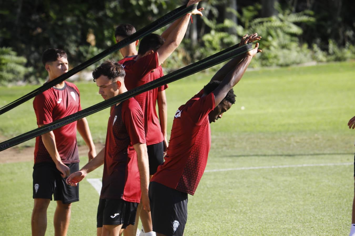 Las mejores imágenes del primer entrenamiento de pretemporada del Córdoba CF