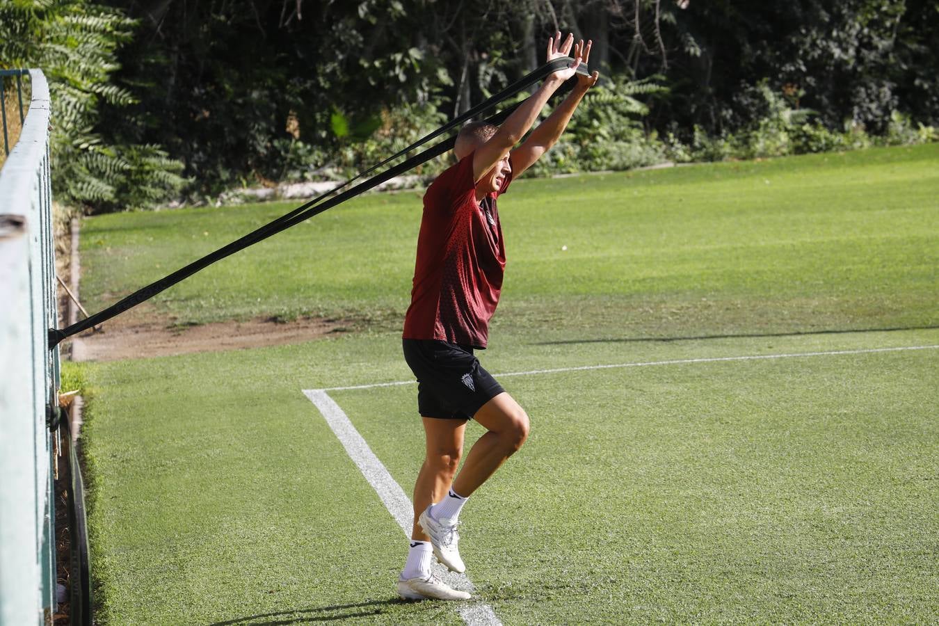 Las mejores imágenes del primer entrenamiento de pretemporada del Córdoba CF