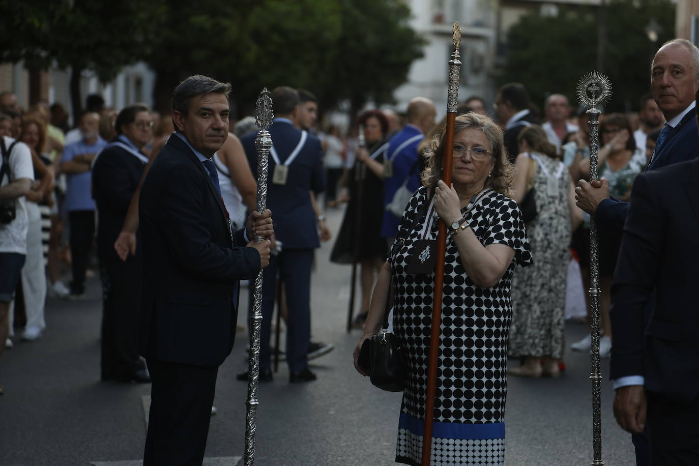 La elegante procesión del Carmen de Puerta Nueva en Córdoba, en imágenes
