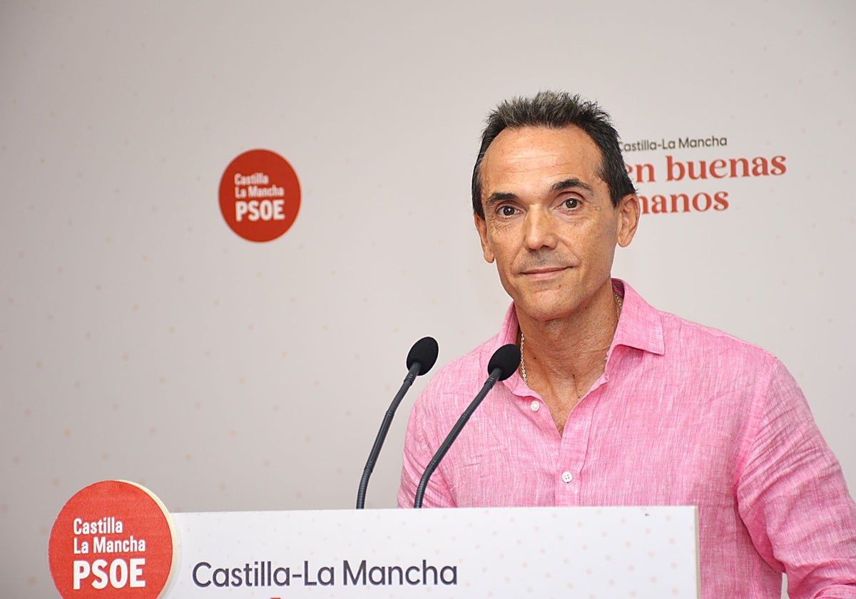 José Carlos Vega, concejal del PSOE del Ayuntamiento de Toledo