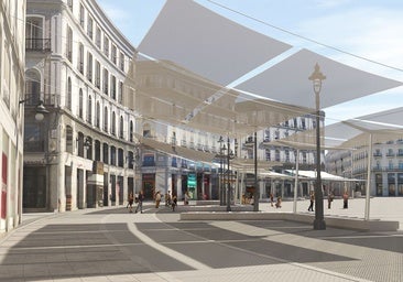 La Puerta del Sol tendrá sus primeros toldos en 163 años a partir del verano de 2025