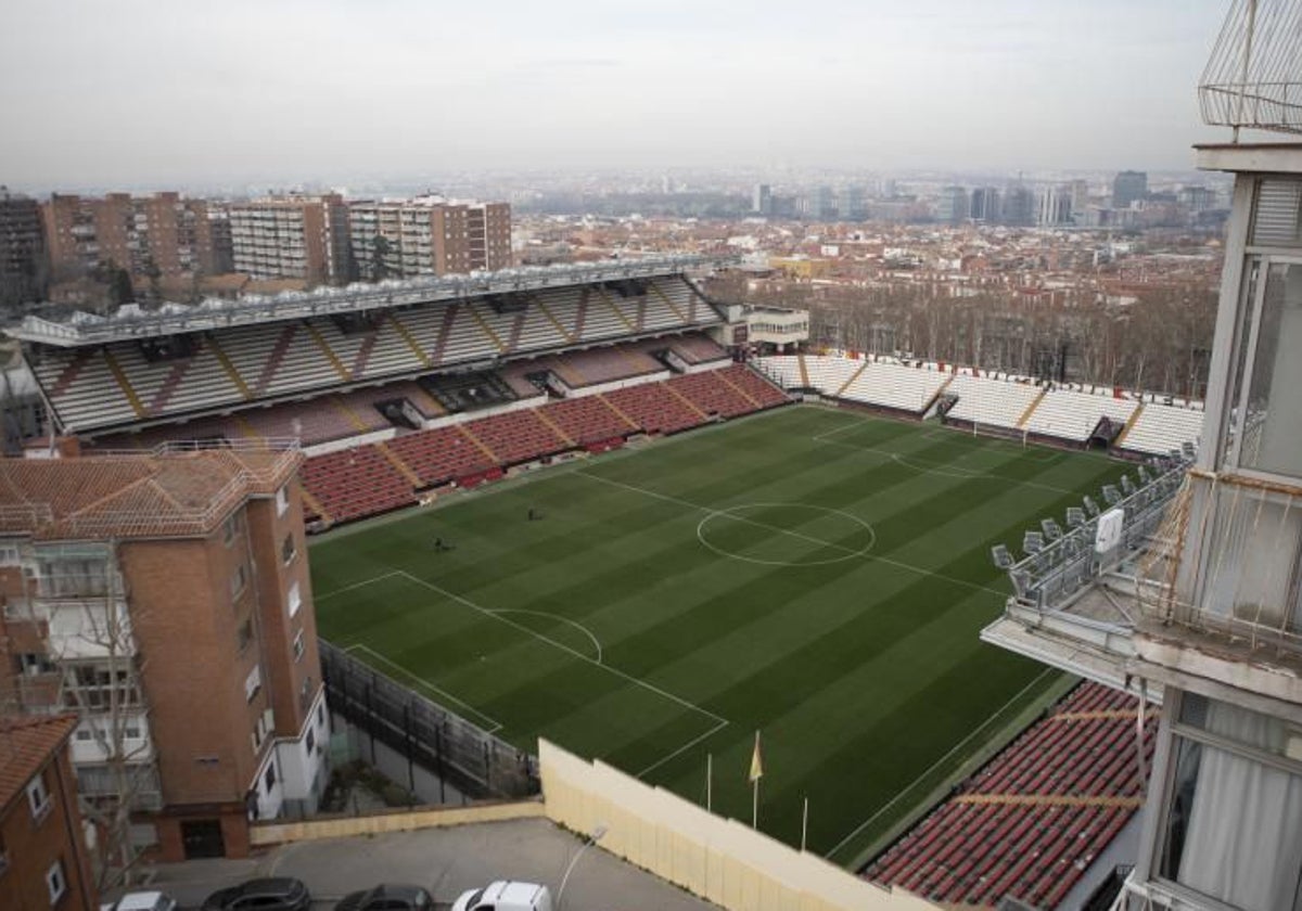 El estadio del Rayo tendrá el próximo año un lavado de cara previo a una mejora completa de las instalaciones
