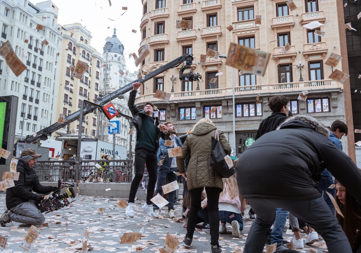 Rodaje de una serie en Callao