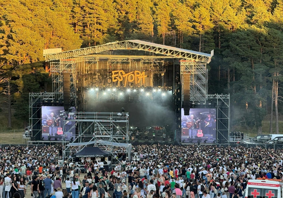 Celebración de Músicos en la Naturaleza en Hoyos del Espino (Ávila)