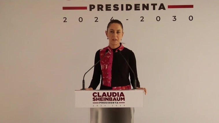 Sheinbaum deja claro que respeta la decisión de Biden y su Gobierno trabajará con quien decida el pueblo de EE.UU.