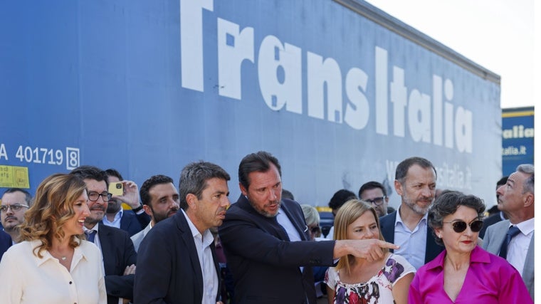 Imagen tomada este lunes en el Puerto de Valencia