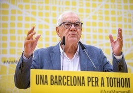 Maragall anuncia que rompe el carné de ERC tras la polémica por los carteles de alzhéimer