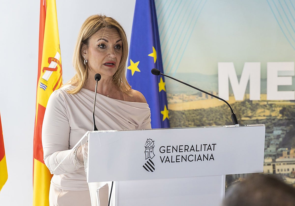 Imagen de archivo de la consellera de Innovación, Industria, Comercio y Turismo de la Generalitat Valenciana, Nuria Montes
