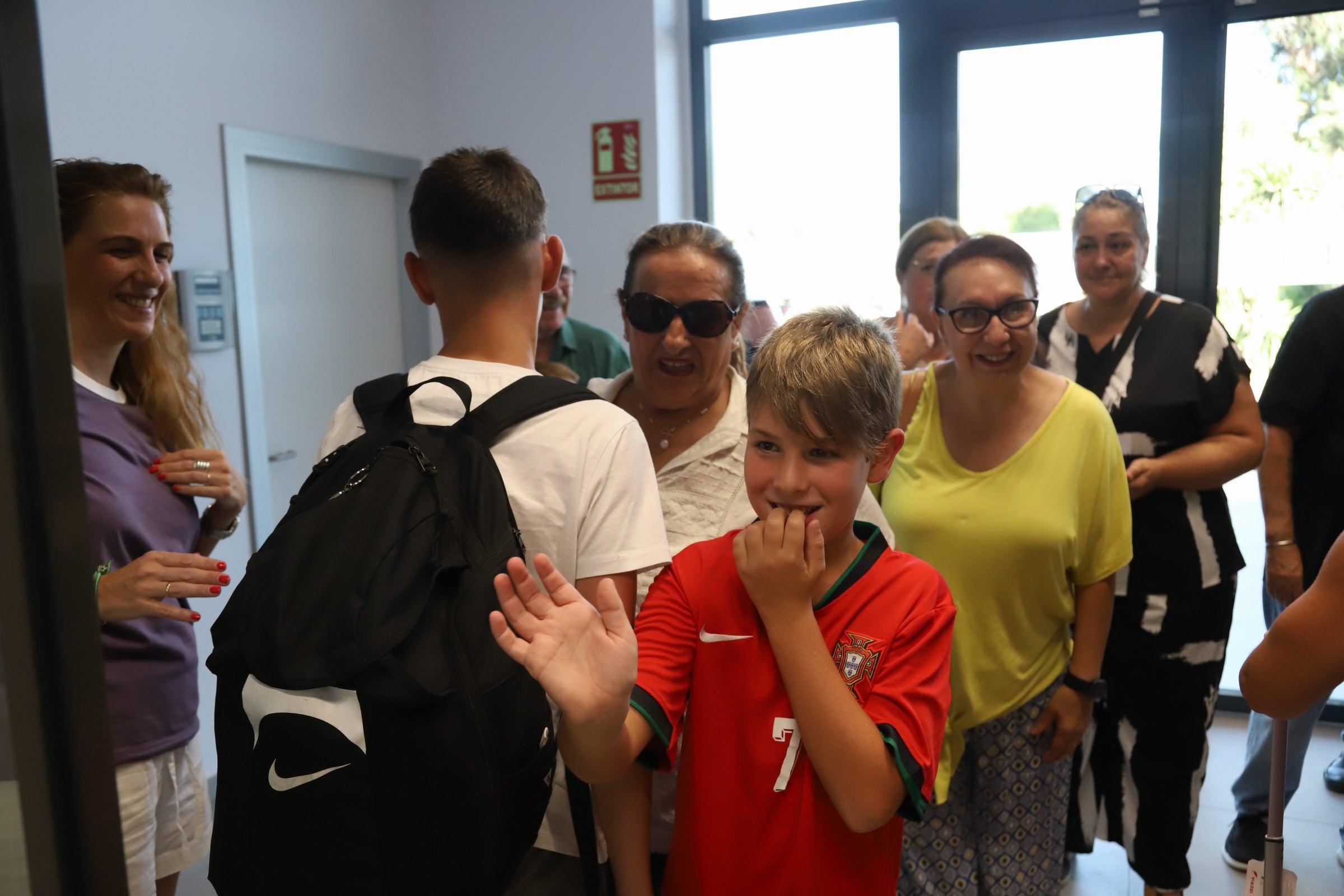 El estreno del vuelo entre Córdoba y Gran Canaria, en imágenes