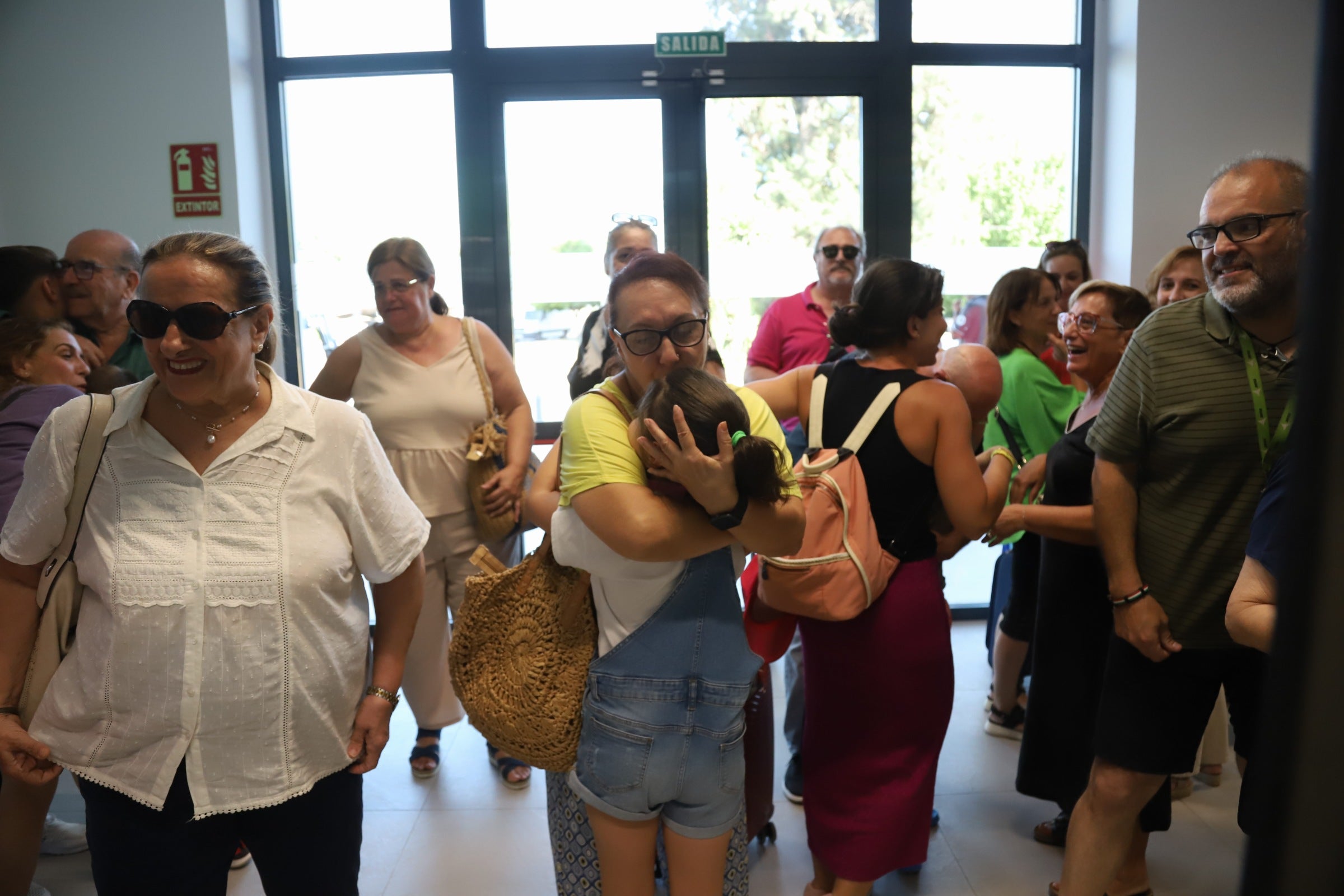 El estreno del vuelo entre Córdoba y Gran Canaria, en imágenes