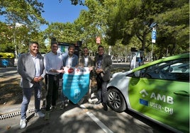 L'Hospitalet, pionera en recarga de vehículos eléctricos con la energía de la frenada del Metro