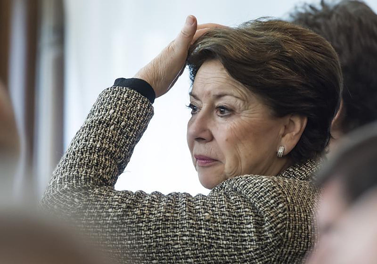 Magdalena Álvarez en el juicio de la pieza política del caso ERE en la Audiencia de Sevilla