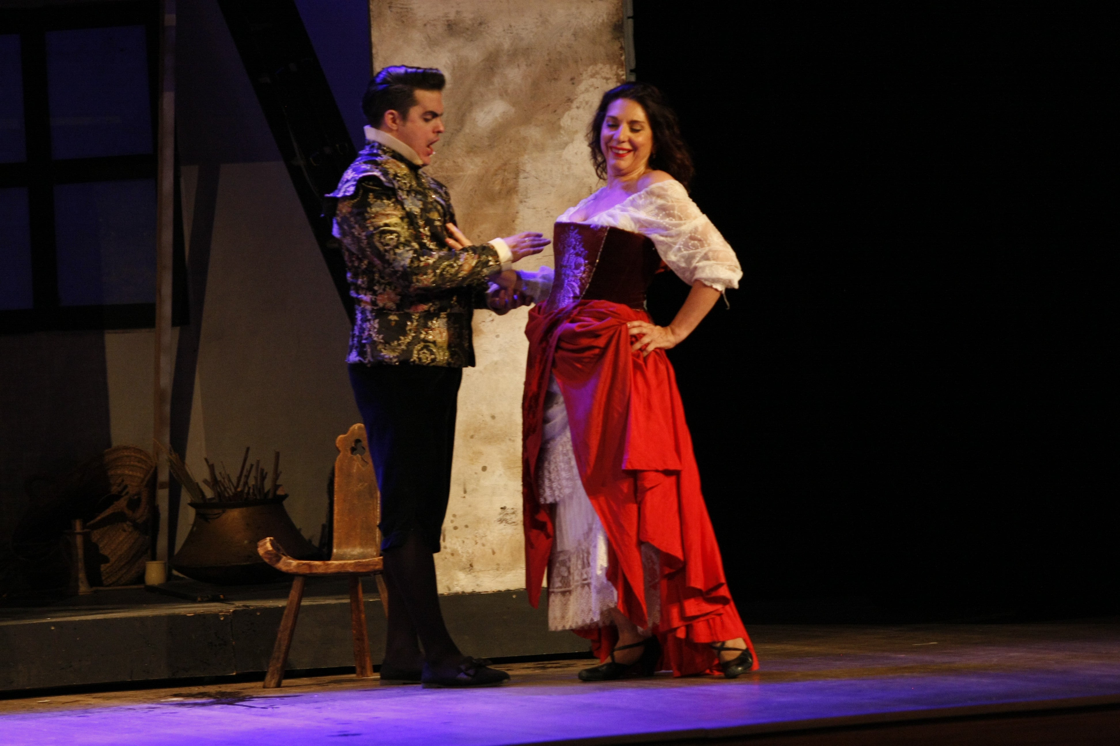 Las mejores imágenes del &#039;Rigoletto&#039; de Verdi en el Festival de Teatro, Música y Danza de Priego