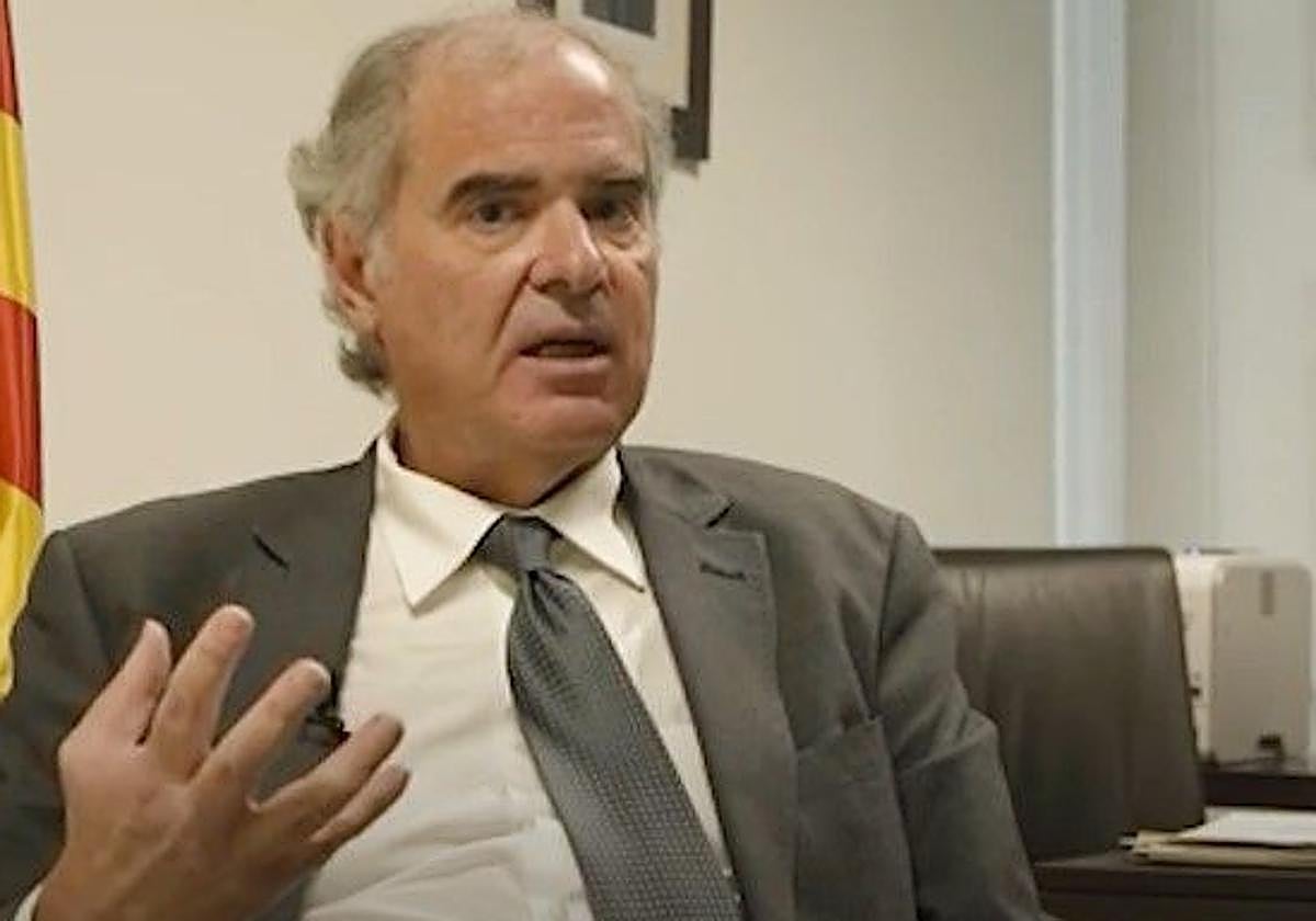 El magistrado Joaquín Aguirre