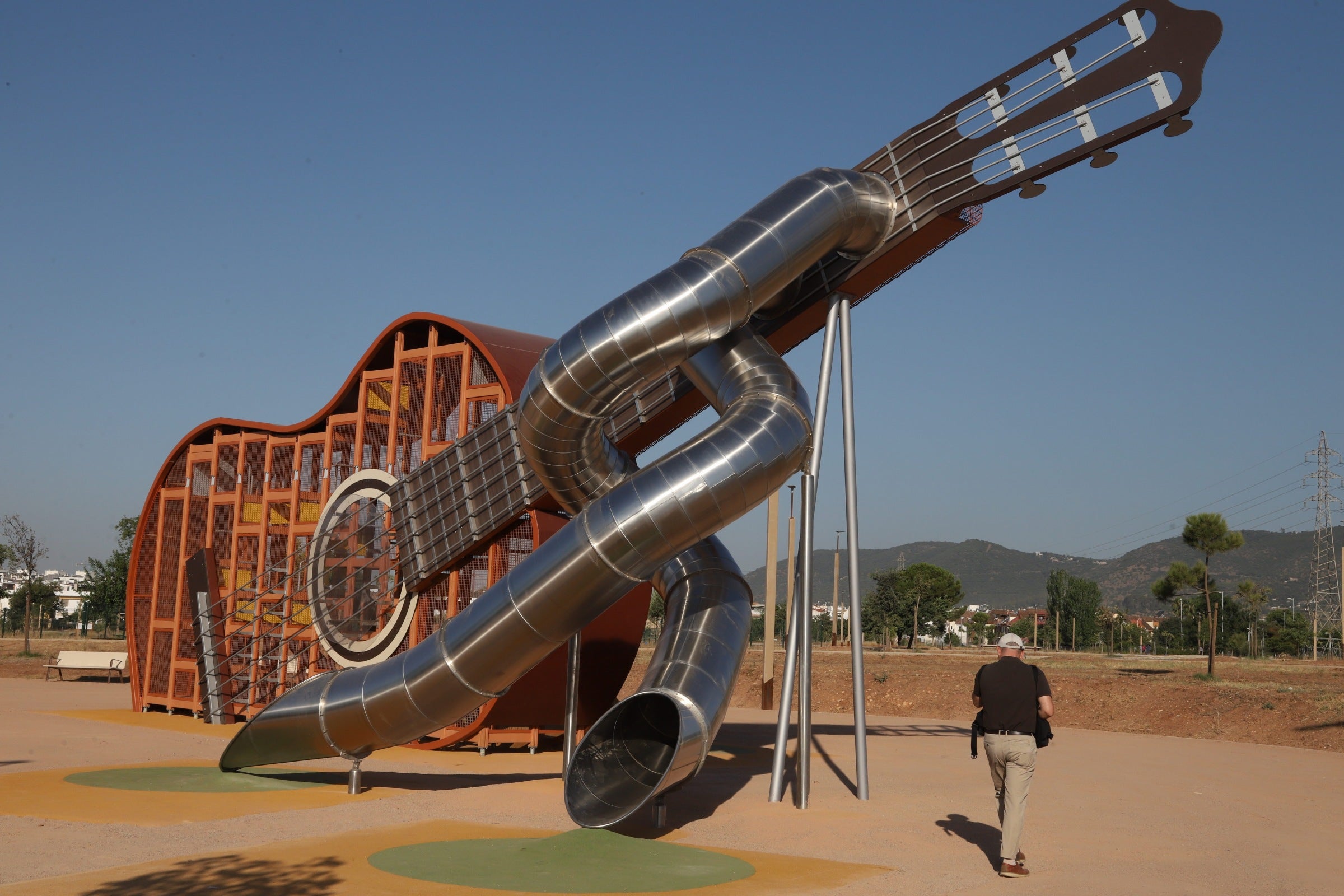 El estreno de otra parte del Parque del Flamenco de Córdoba, en imágenes